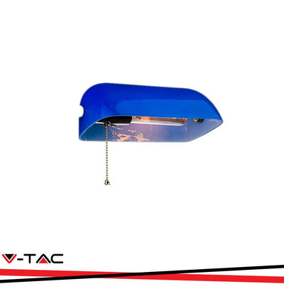 GLASS LAMPSHADE FOR VT-7151-BLUE