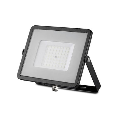 50W LED PROIETTORE SMD SAMSUNG CHIP CORPO NERO LUCE BIANCO NATURALE 4000K