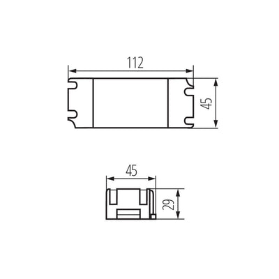 ALIMENTATORE CV DRIVE LED 0-15W 12VDC - KANLUX