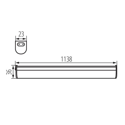 ALLOGGIAMENTO LED PER PENSILI MERA LED 20W NW - KANLUX