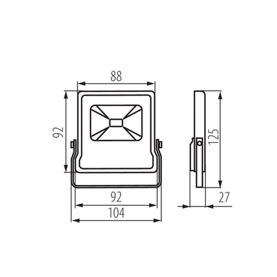 ANTOS LED 10W FARETTO 4000K
