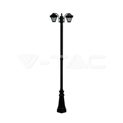PALO LAMPADA 2 X E27 2280 MM IP44 NERO