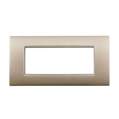 PLACCA METALLO T4 CBM7007-6 7P CHAMPAGNE