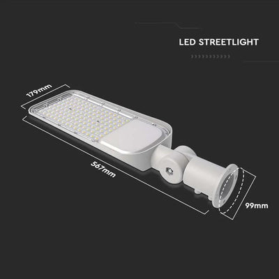 LED ARMATURA STRADALE SAMSUNG CHIP 100W 4000K 110 LM/W