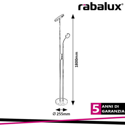 OPHUS, HIGH VOLTAGE LED FLOOR LAMP,SATIN NICKEL, BUILT-IN L