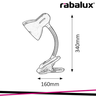 DENNIS, TABLE LAMP, WITH CLIP