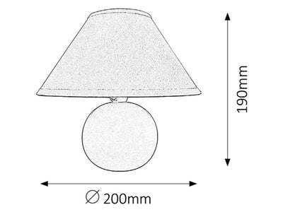 ARIEL, TABLE LAMP VERDE