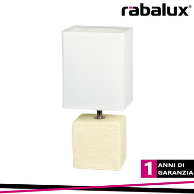 ORLANDO, CERAMIC TABLE LAMP, E14 1X40W