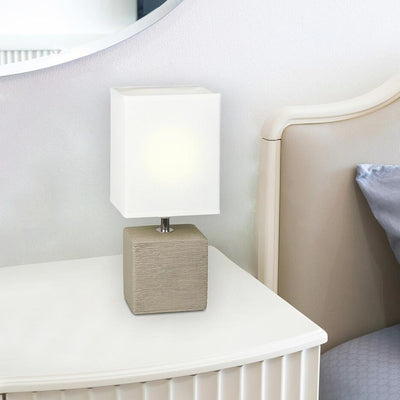 ORLANDO CERAMIC TABLE E14 40W COCOA