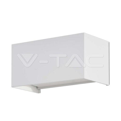 24W LED LAMPADA DA PARETE CORPO BIANCO 3000K IP65