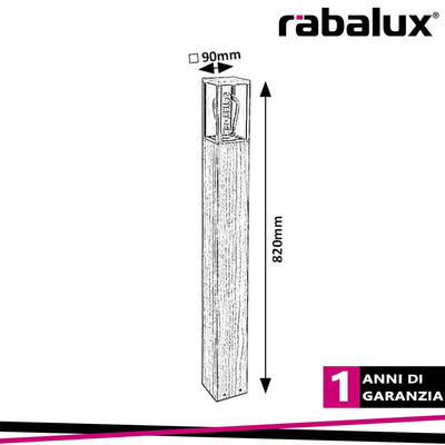 WALES,OUTD.FLOOR, E27 1XMAX60W, H82CM