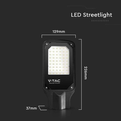 30W LED ARMATURA STRADALE 6500K