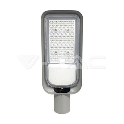 50W LED ARMATURA STRADALE CON SUPPORTO ADATTATORE 6500K