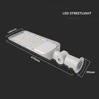 LED ARMATURA STRADALE SAMSUNG CHIP 100W 4000K