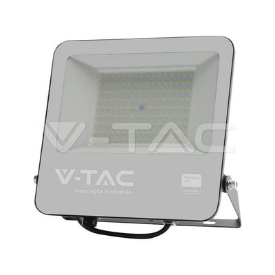 100W LED PROIETTORE SMD SAMSUNG CHIP 1M CAVO CORPO NERO VETRO SMERIGLIATO 6400K