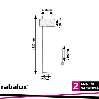 NARMIN,IND.FLOOR, E27 1XMAX40W, H152CM