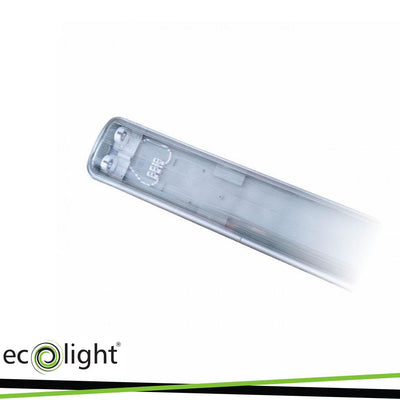 PLAFONIERA IP65 PER TUBI LED 2X150CM (T8 NO-INCLUSO)