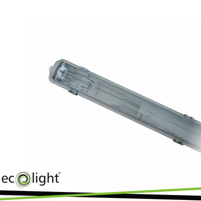 PLAFONIERA IP65 PER TUBI LED 1X150CM (T8 NO-INCLUSO)