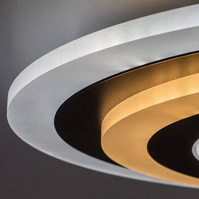 TANELI2,IND.CEIL. 56W, D45CM, BLACK/GOLD CCT