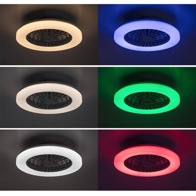 DALFON2,IND.FAN-ASSISTED, LED48W, RGB + CCT 3000-4000-6500K
