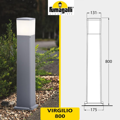 VIRGILIO 800 GRIGIO E27 8,5W CCT