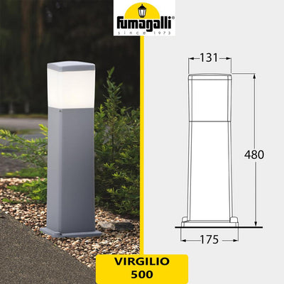VIRGILIO 500 GRIGIO E27 8,5W CCT