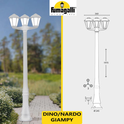 DINO NARDO/GIAMPY 3L BIANCO OPALE E27 8,5W CCT