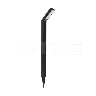 LAMPADA LED SOLARE DA GIARDINO 1.5W CON PICCHETTO E SUPPORTO DA TERRA NERA 840X95X160MM CCT IP65