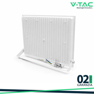 200W LED PROIETTORE 4000K CORPO BIANCO