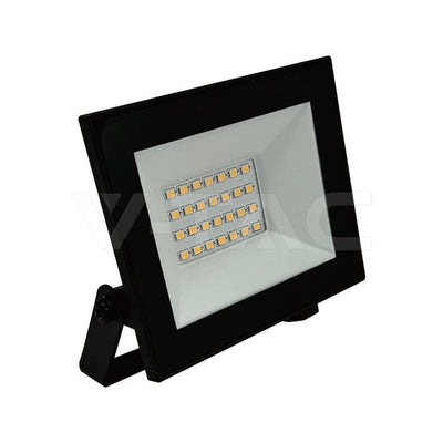 20W LED PROIETTORE 4000K CORPO NERO