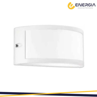 APPLIQUE SHARK IP54 E27 BIANCO