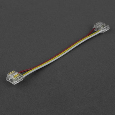 CONNETTORE LED MONO CCT MORSETTO BIFACCIALE 10MM CON CAVO