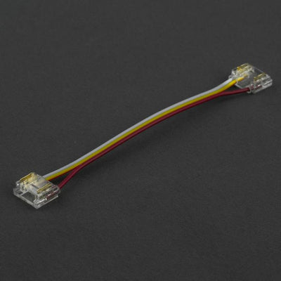 CONNETTORE LED RGB/RGBW/RGBCCTCOB MORSETTO BIFACCIALE 12MM