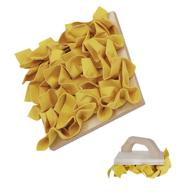 TAMPONE IN PELLE 15X15