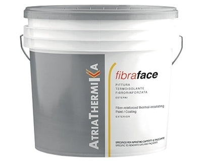 FIBRAFACE - Pittura Termoisolante fibrorinforzata elastomerica (PERSONALIZZABILE)