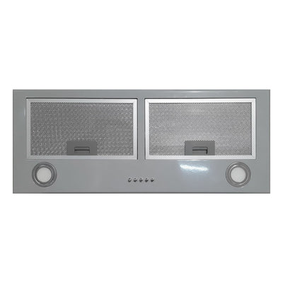 Cappa integrata sottopensile Samet Gruppo70 TB0272SAC luce led 3 livelli velocità colore silver classe D