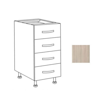 Cassettiera cucina 40x60x82h olmo