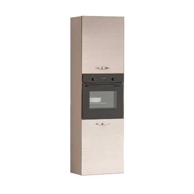 Colonna forno 2 ante 60 cm. verso destro colore creme