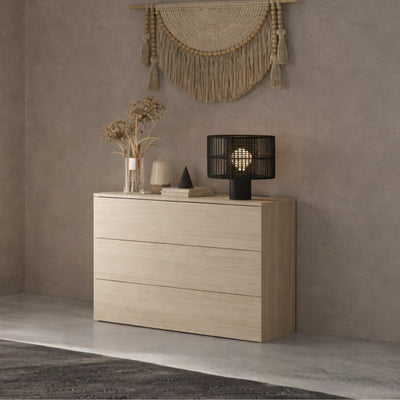 Comò Londra 3 cassetti colore cashmere