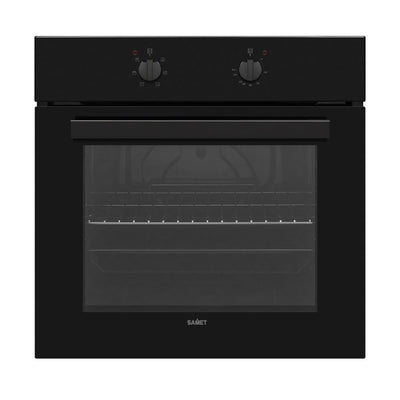 Forno elettrico statico Samet Zeus2RB da incasso 6 funzioni nero classe A