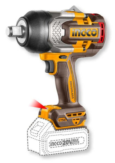 Avvitatore ad Impulsi 20V da 3/4P. 1750N.m Nudo