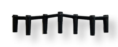 Telaio 7 attacchi x astine carbonio Twist