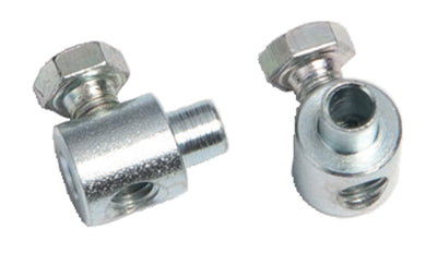 Morsetto zincato 1 vite laterale mm.3,0(pezzi 4)