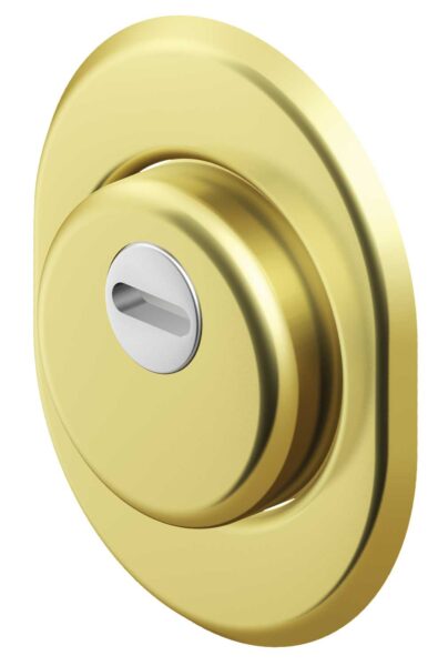 Defender Fori per Atra(Dierre) c/mostrina in acciaio Ottone Lucido