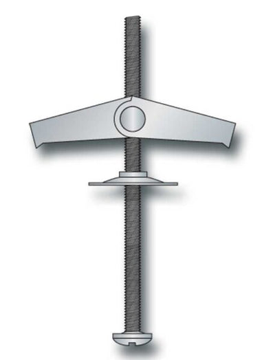 Ancoretta in acciaio zincato con vite M4x80(pz50)