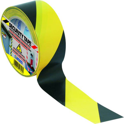 Nastro security calpestabile giallo/nero mm50x33m