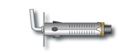 Tassello in acciaio zincato con gancio 6x30(pz200)