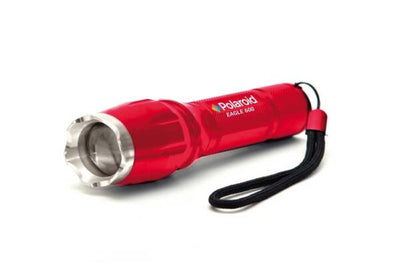 Torcia Polaroid T6 Zoom con 3 batterie AAA 600 lumen