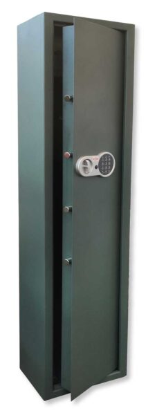 Armadio portafucili 5 posti digitale 1480x308x208mm