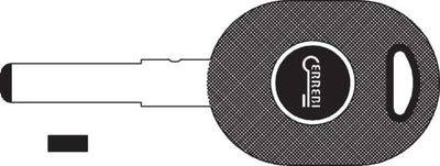 Chiave Auto Speciali Senza Transponder T00GB18PA